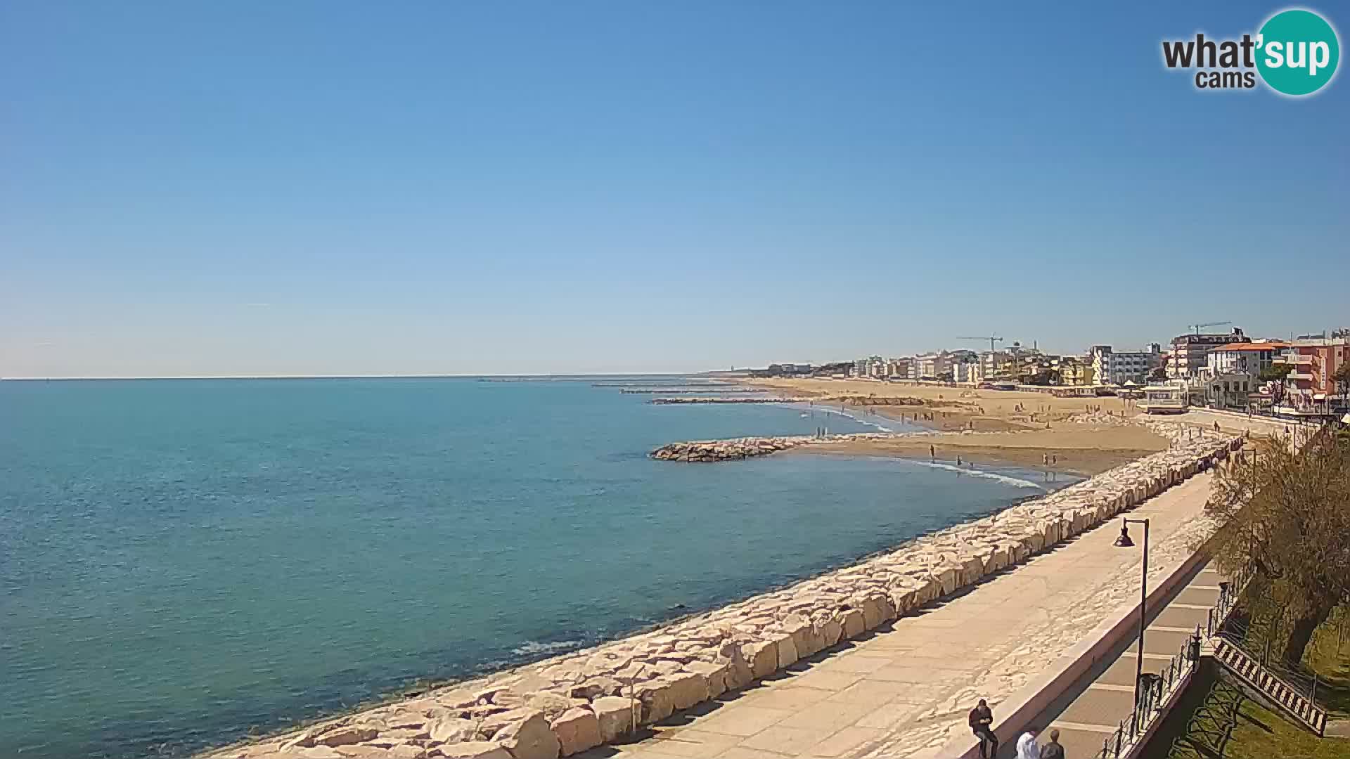 Webcam Caorle Ponente – View from Marinai di Caorle