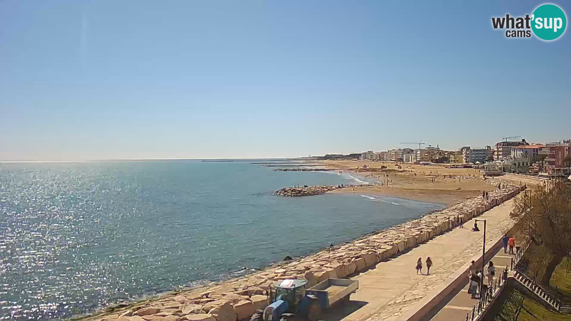 Webcam Caorle Ponente – panorama dall’ASS. Marinai di Caorle