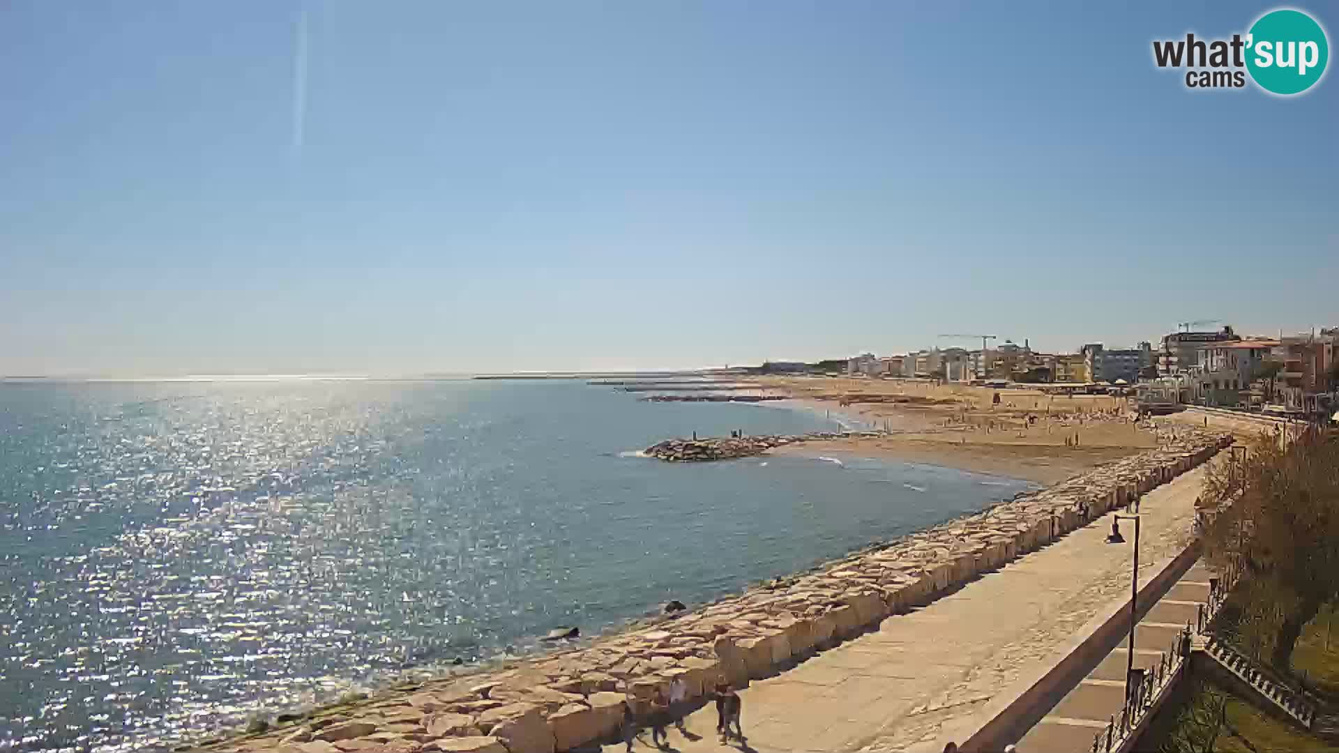 Webcam Caorle Ponente – View from Marinai di Caorle