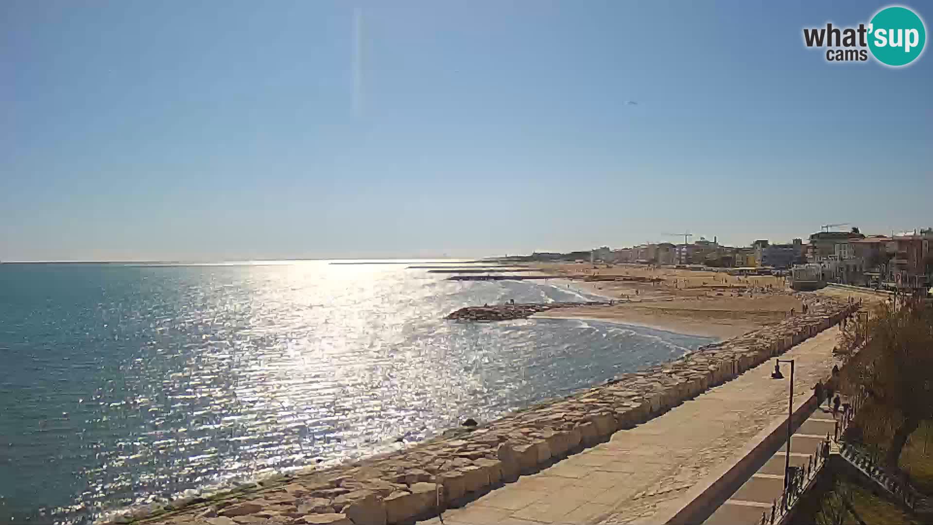 Webcam Caorle Ponente – panorama dall’ASS. Marinai di Caorle