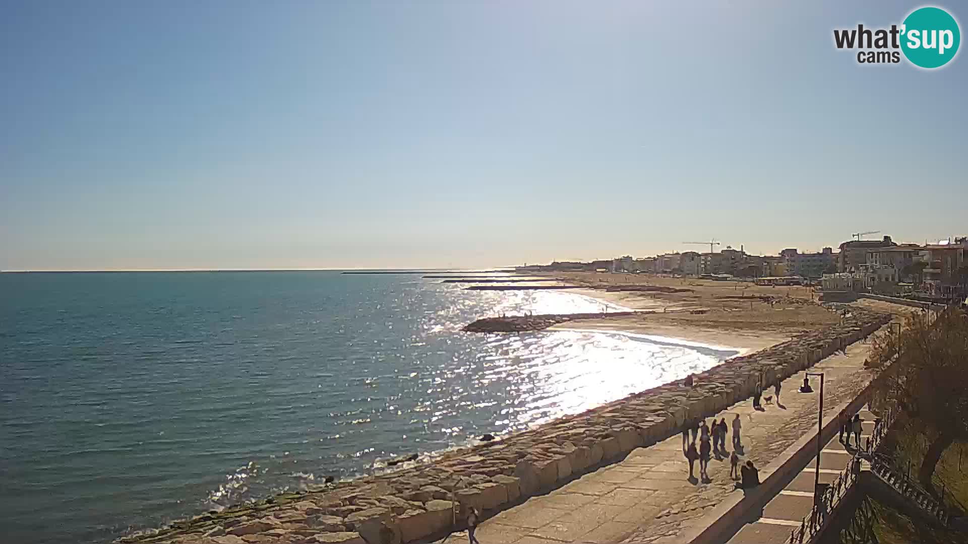 Webcam Caorle Ponente – Vista desde Marinai di Caorle