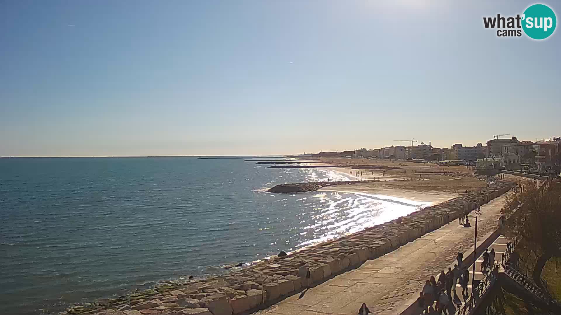 Webcam Caorle Ponente – View from Marinai di Caorle