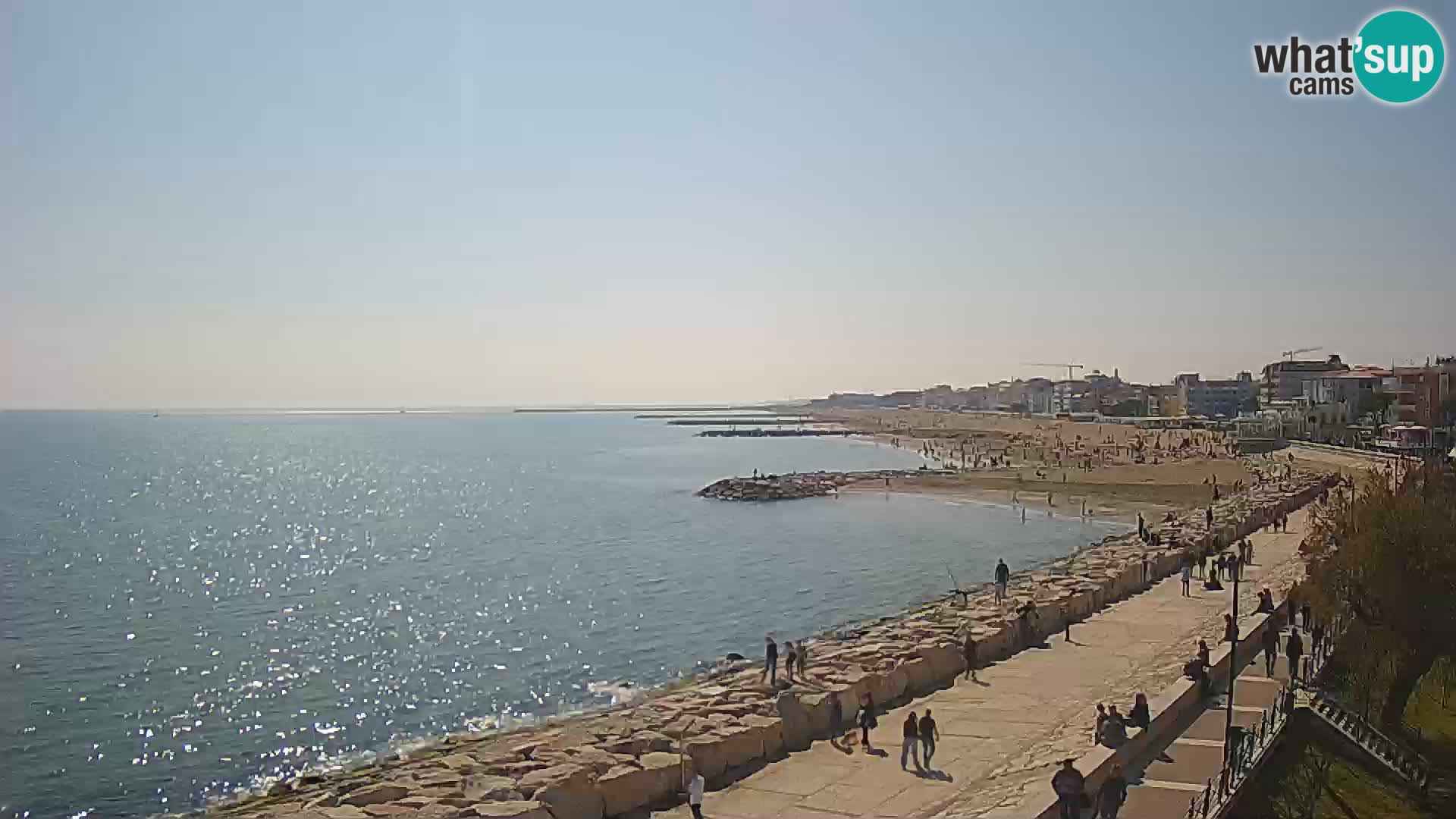 Webcam Caorle Ponente – panorama dall’ASS. Marinai di Caorle
