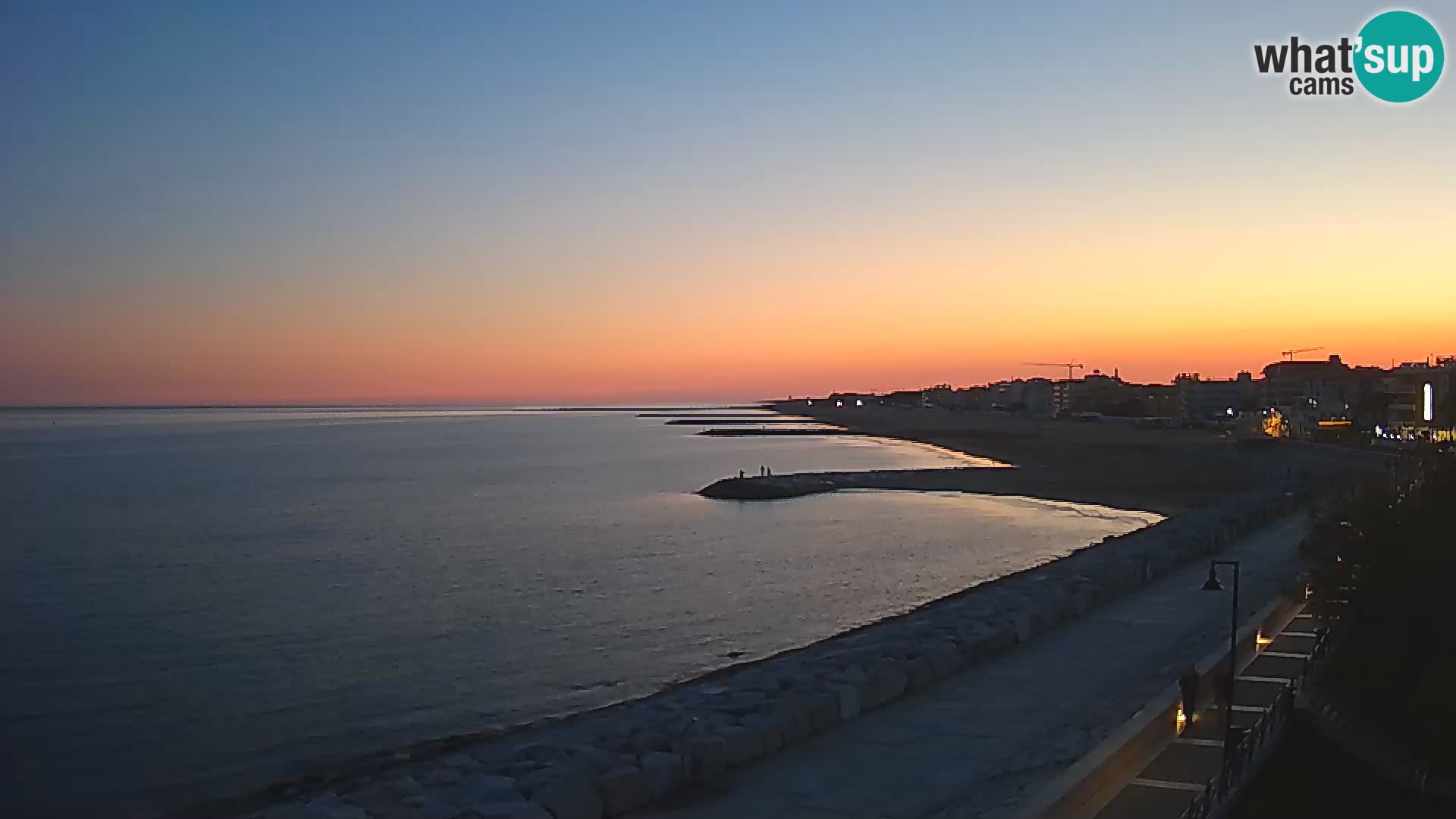 Webcam Caorle Ponente – View from Marinai di Caorle