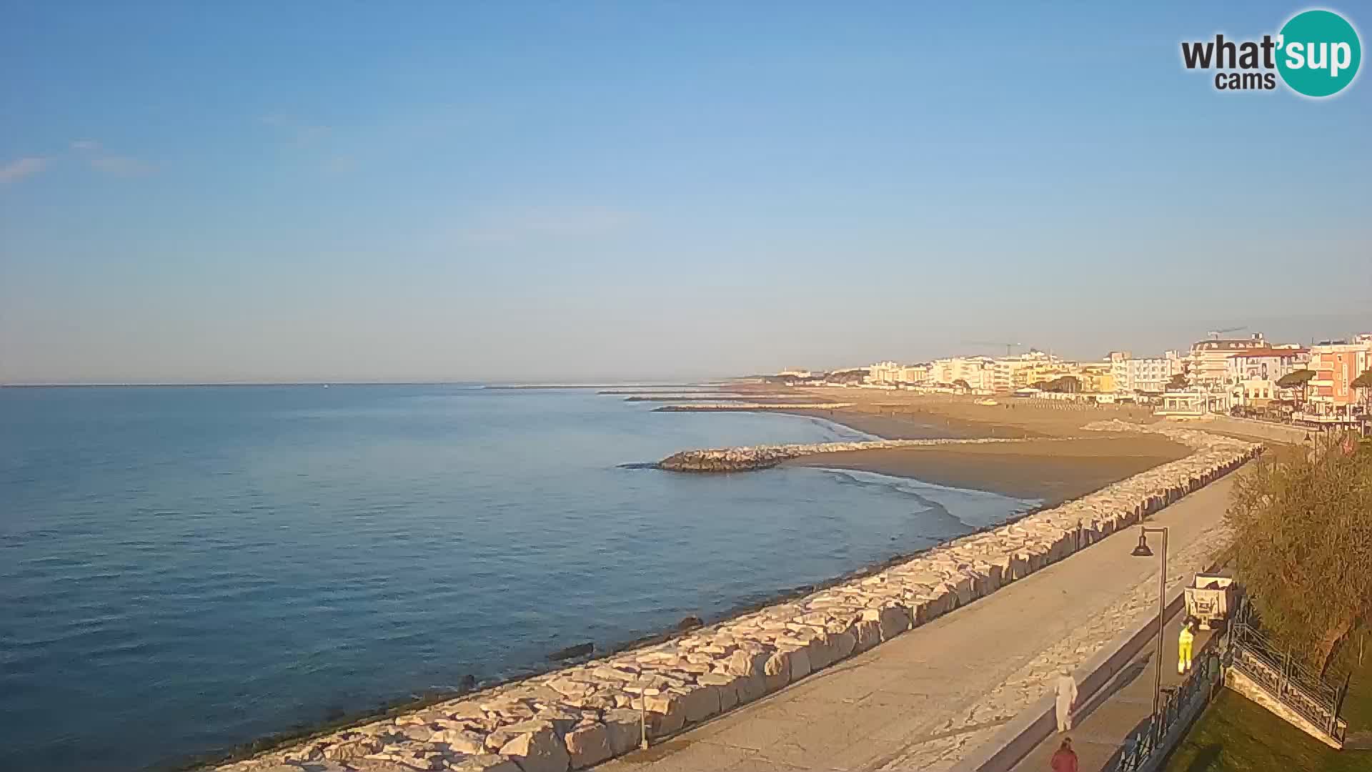 Webcam Caorle Ponente – View from Marinai di Caorle