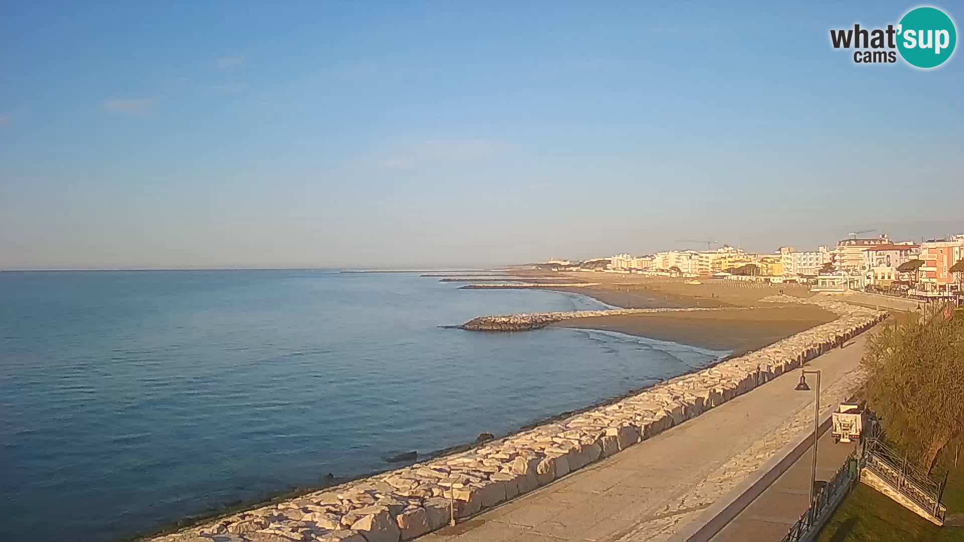 Webcam Caorle Ponente – Vista desde Marinai di Caorle