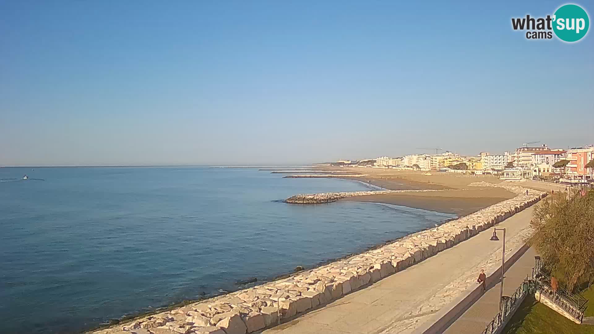 Webcam Caorle Ponente – panorama dall’ASS. Marinai di Caorle