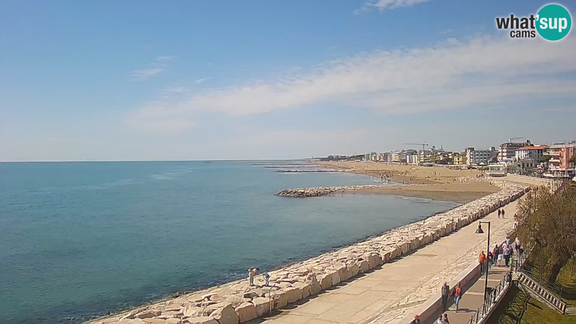Webcam Caorle Ponente – Vista desde Marinai di Caorle
