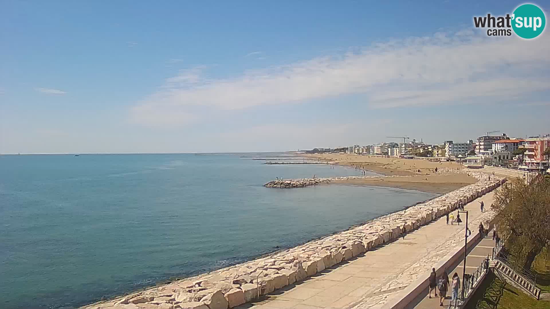 Kamera Caorle Ponente – Pogled iz “Marinai di Caorle”