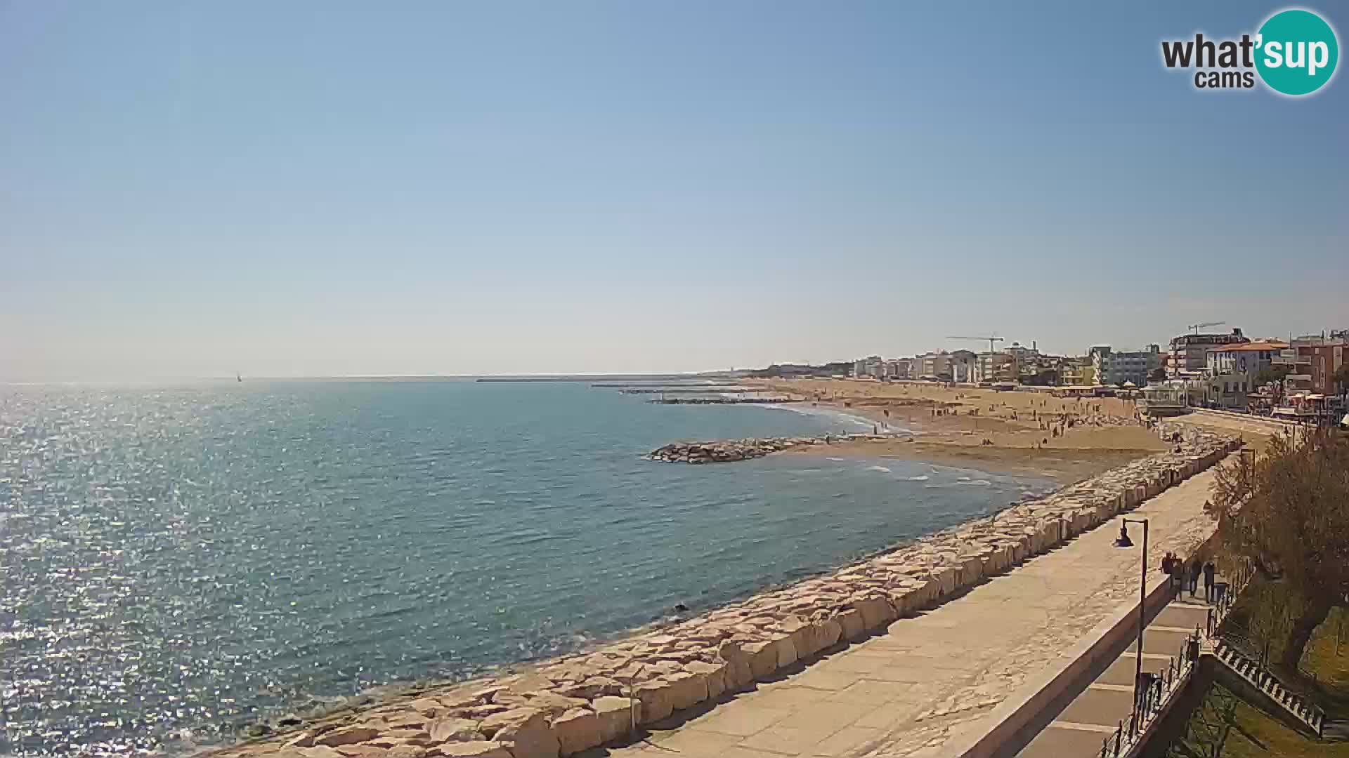 Webcam Caorle Ponente – View from Marinai di Caorle