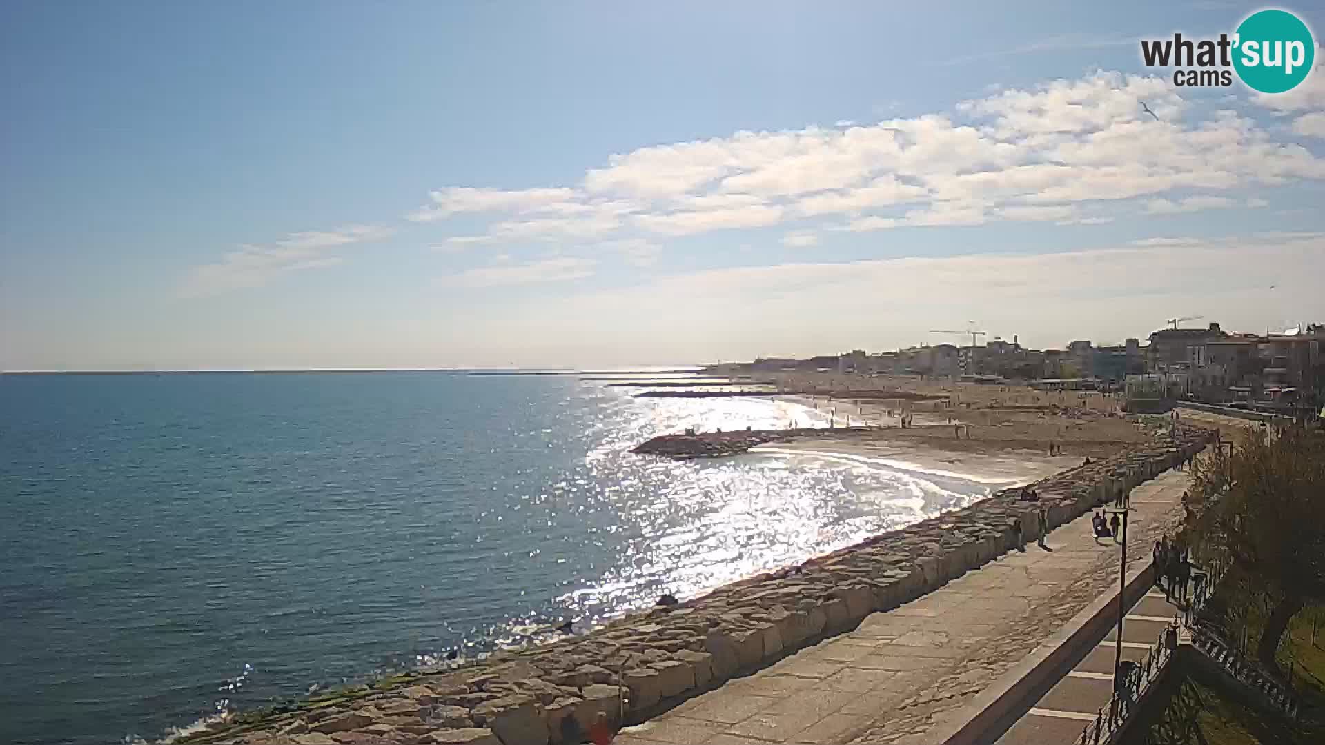 Kamera Caorle Ponente – Pogled iz “Marinai di Caorle”
