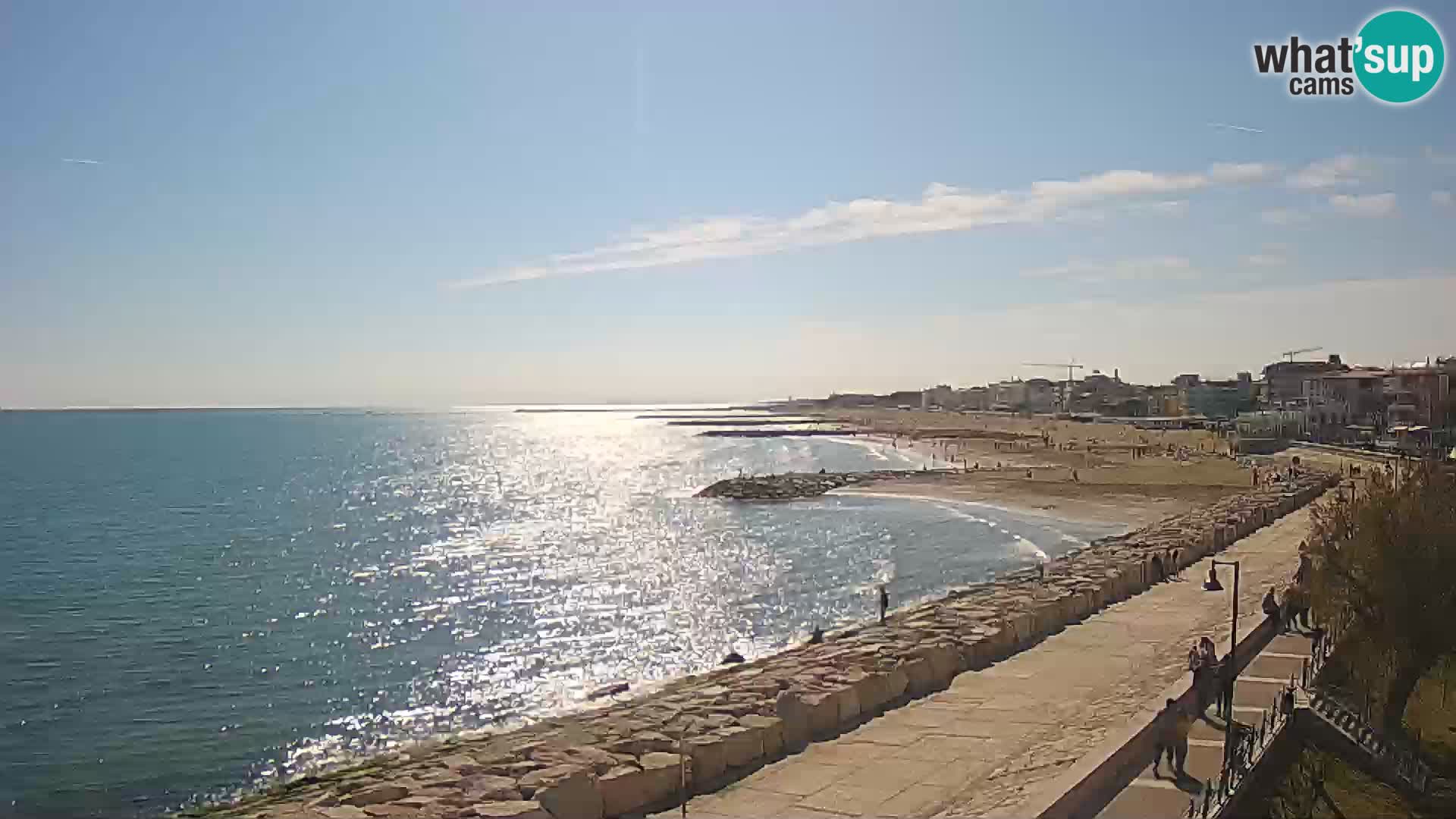 Webcam Caorle Ponente – panorama dall’ASS. Marinai di Caorle