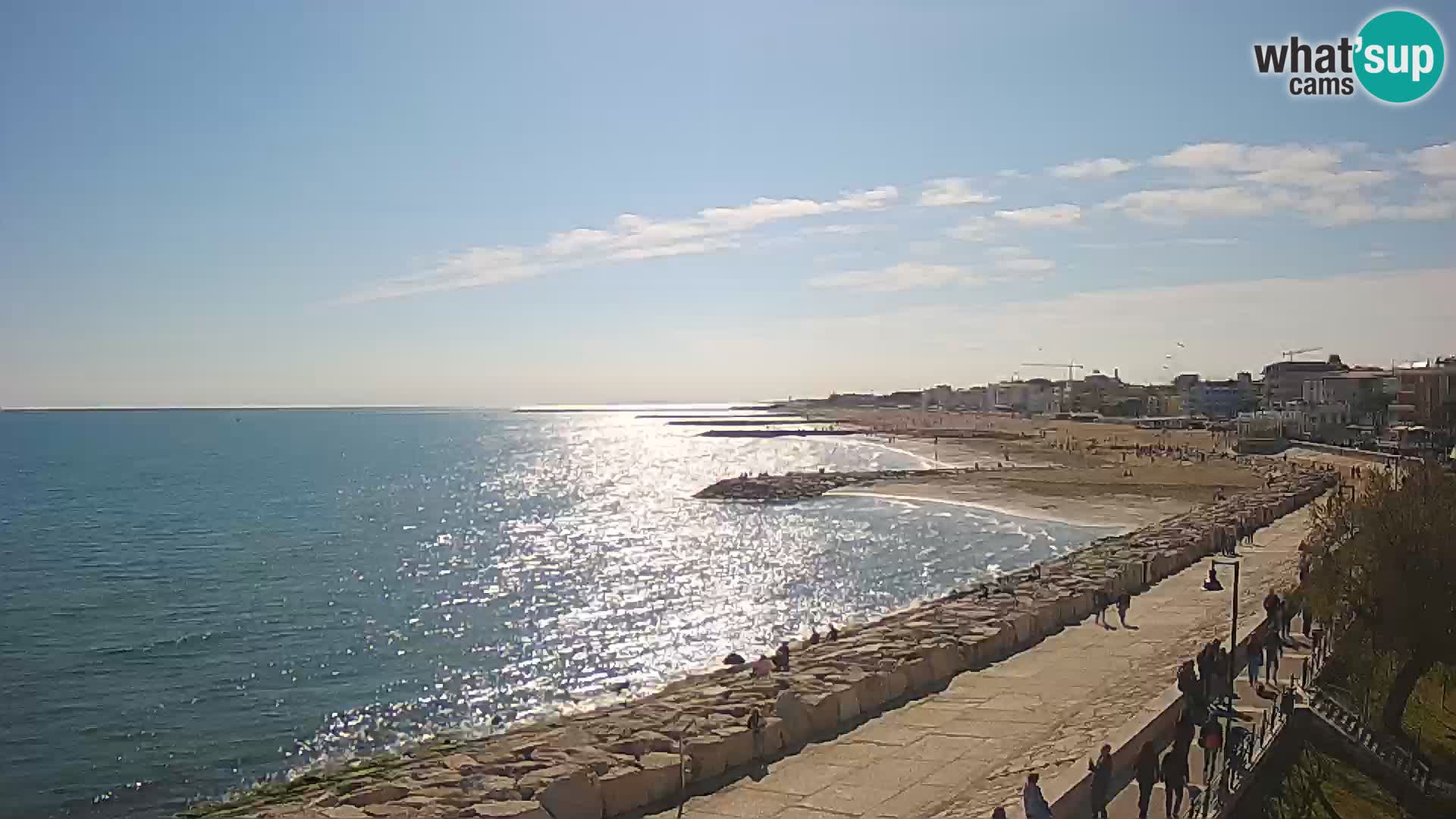 Kamera Caorle Ponente – Pogled iz “Marinai di Caorle”