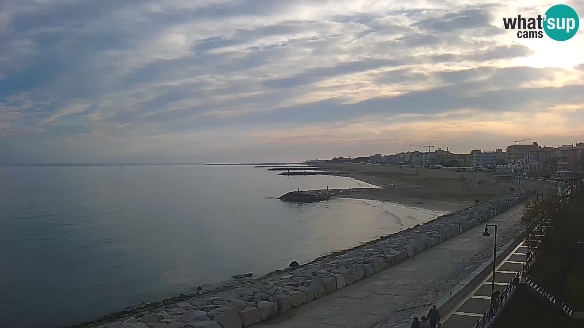 Webcam Caorle Ponente – panorama dall’ASS. Marinai di Caorle