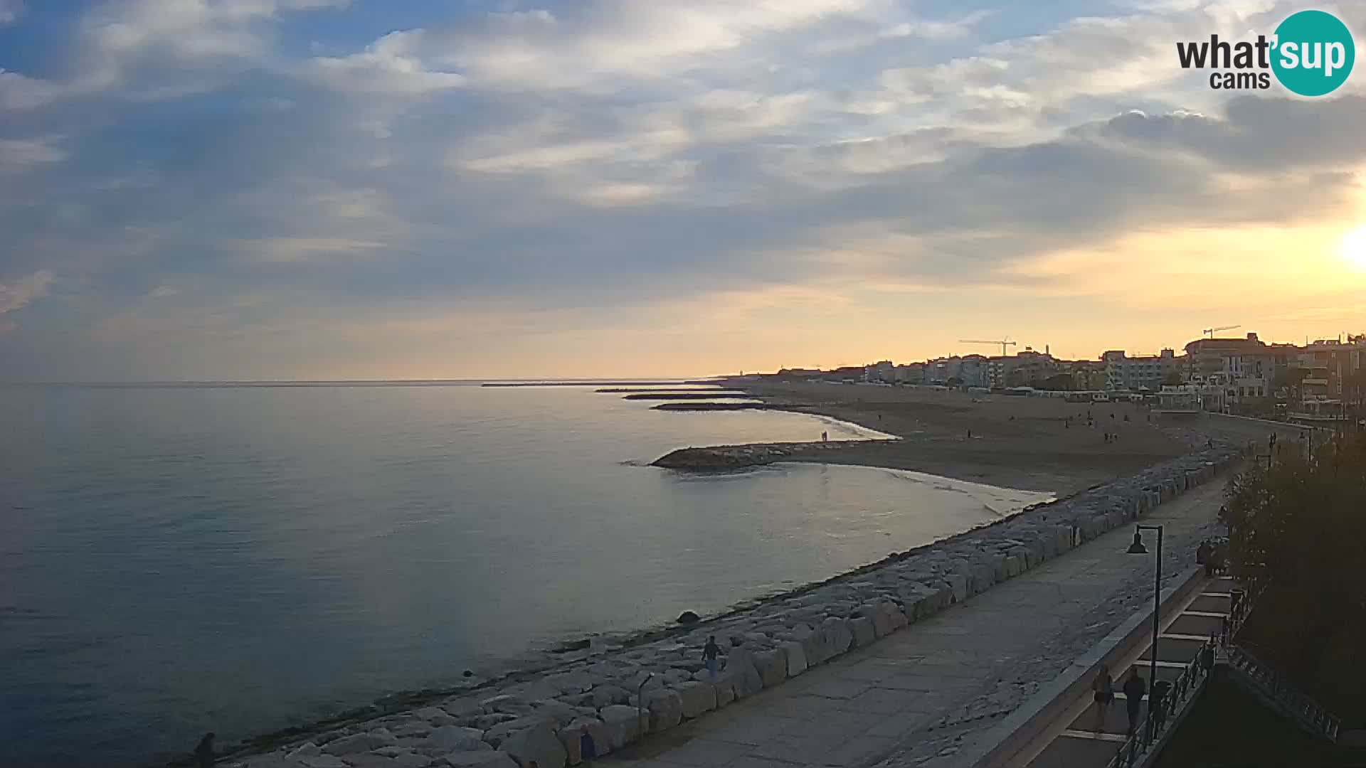 Webcam Caorle Ponente – Vista desde Marinai di Caorle