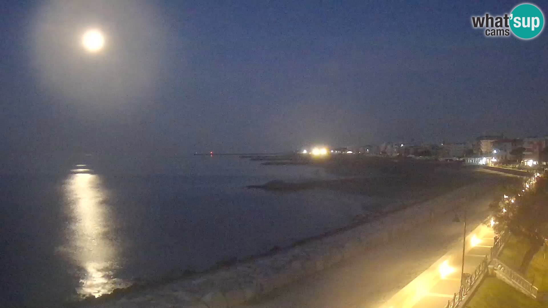 Webcam Caorle Ponente – View from Marinai di Caorle