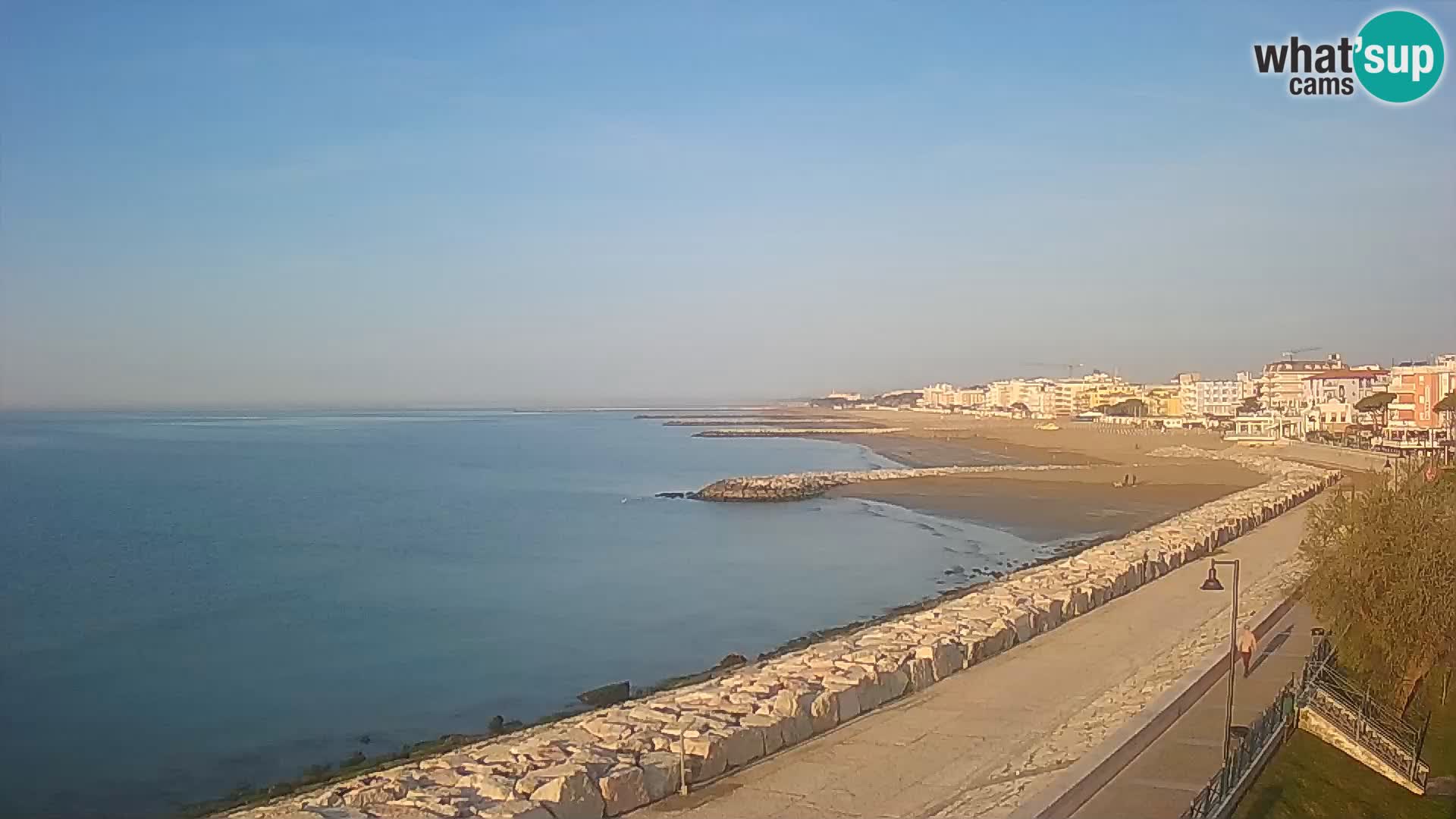 Webcam Caorle Ponente – panorama dall’ASS. Marinai di Caorle