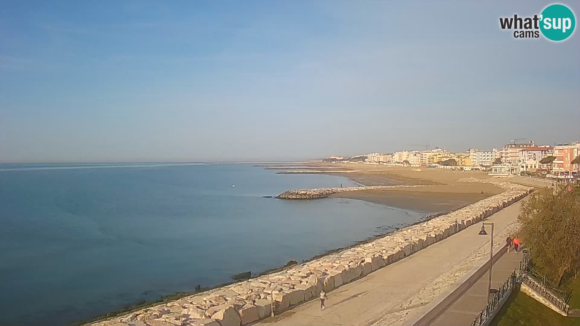 Webcam Caorle Ponente – panorama dall’ASS. Marinai di Caorle