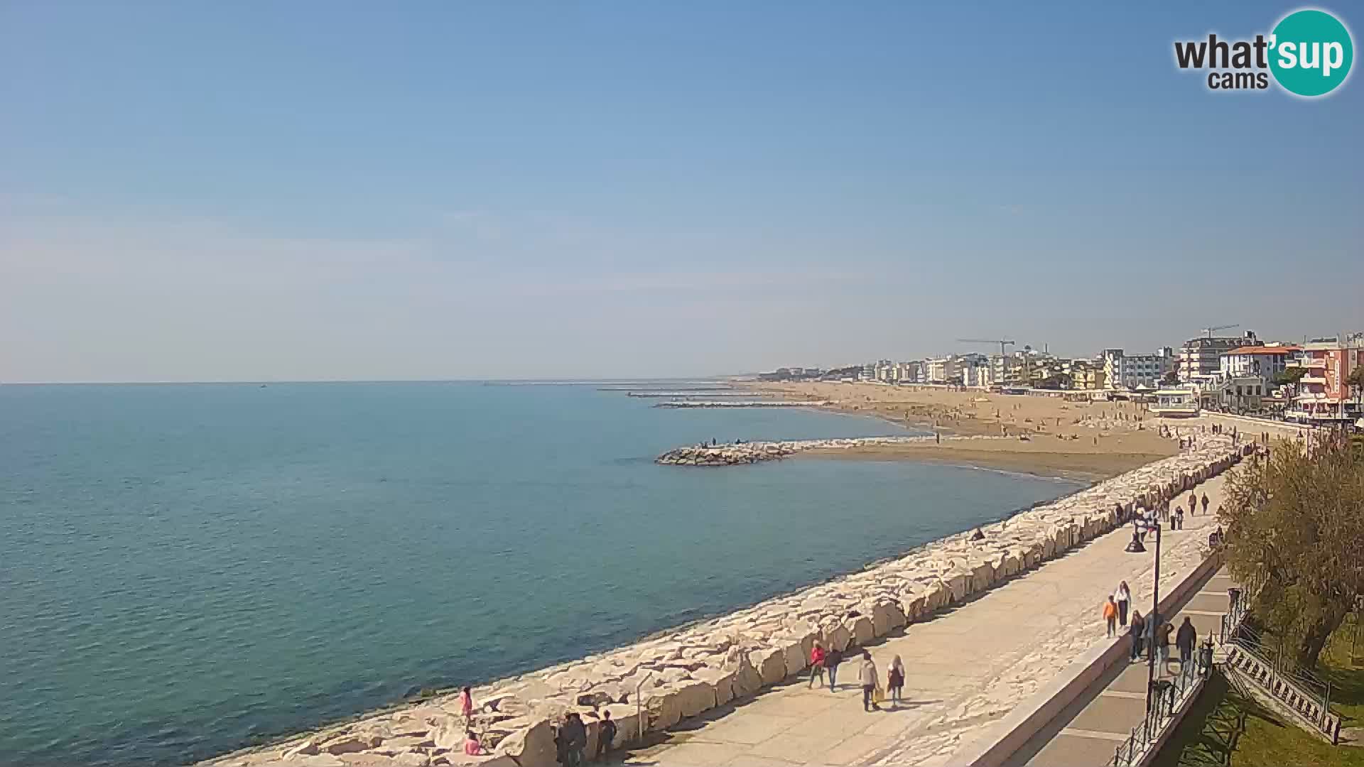 Webcam Caorle Ponente – panorama dall’ASS. Marinai di Caorle