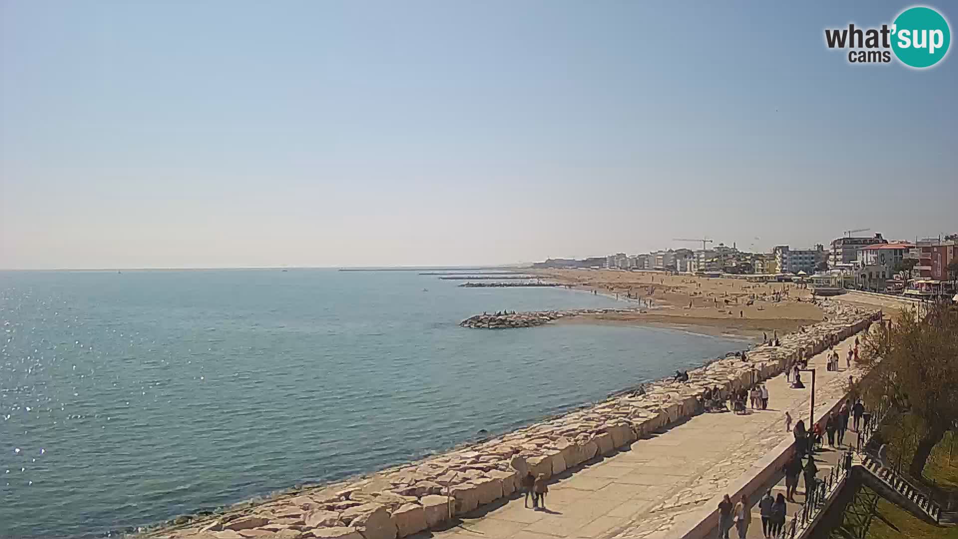 Webcam Caorle Ponente – Vista desde Marinai di Caorle