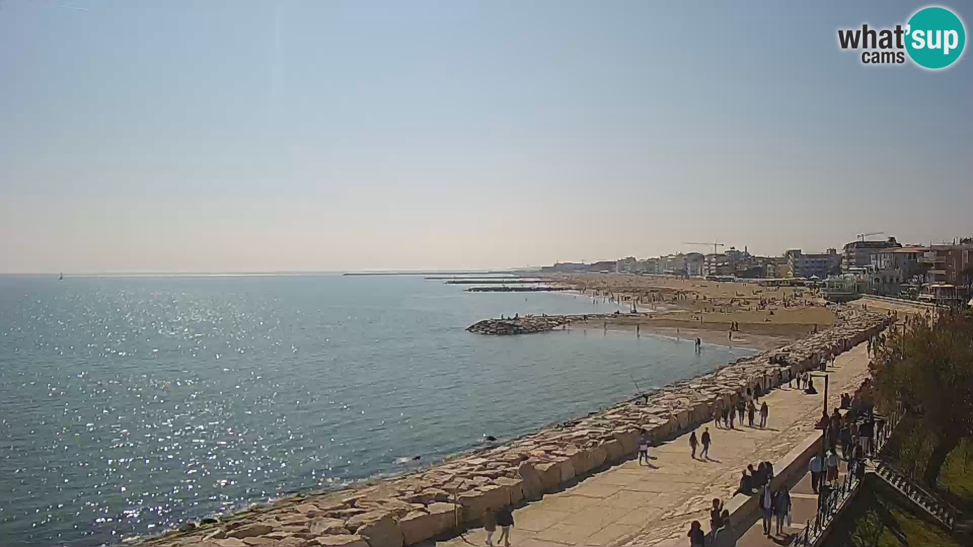 Webcam Caorle Ponente – View from Marinai di Caorle
