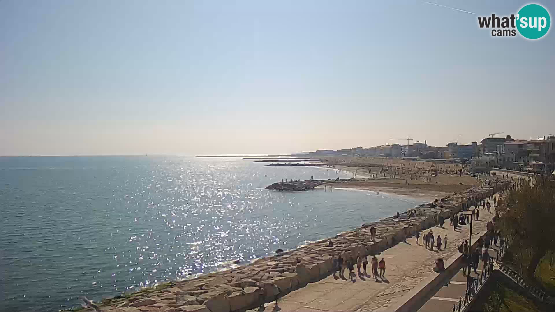 Webcam Caorle Ponente – panorama dall’ASS. Marinai di Caorle