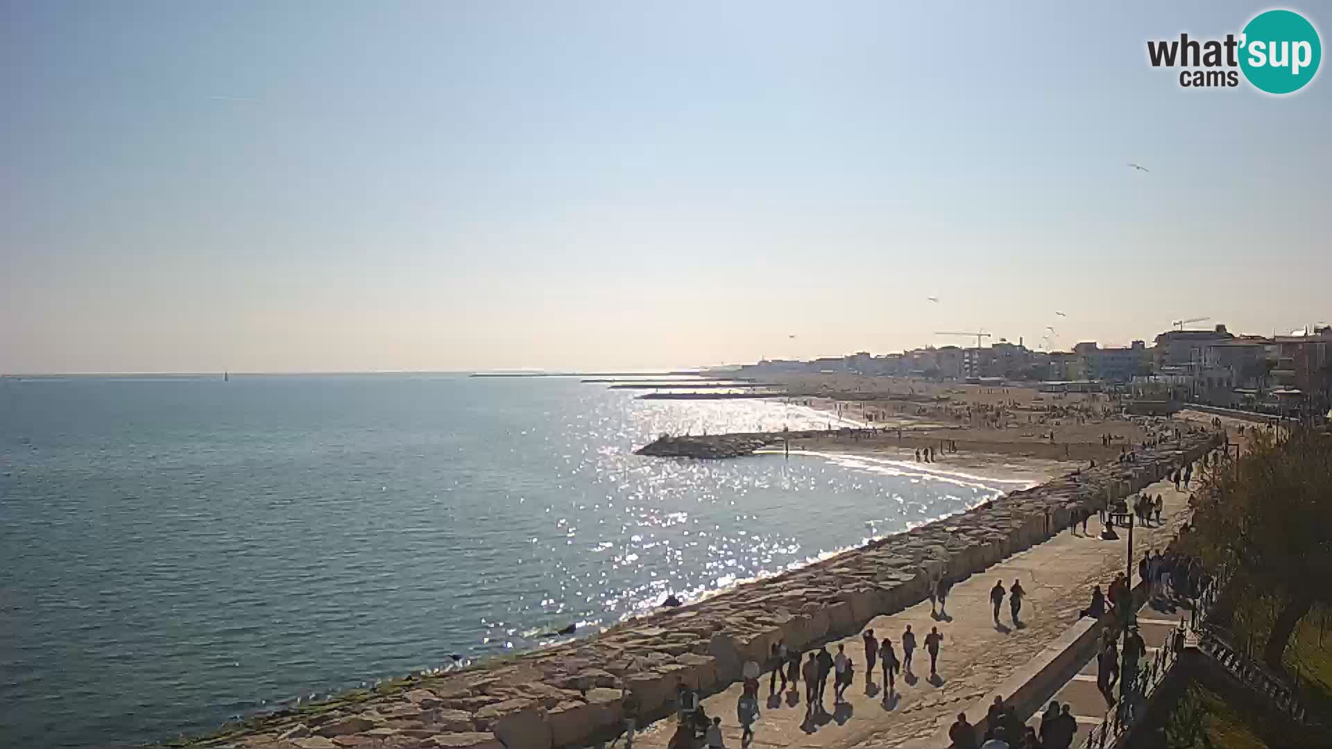 Webcam Caorle Ponente – Vista desde Marinai di Caorle