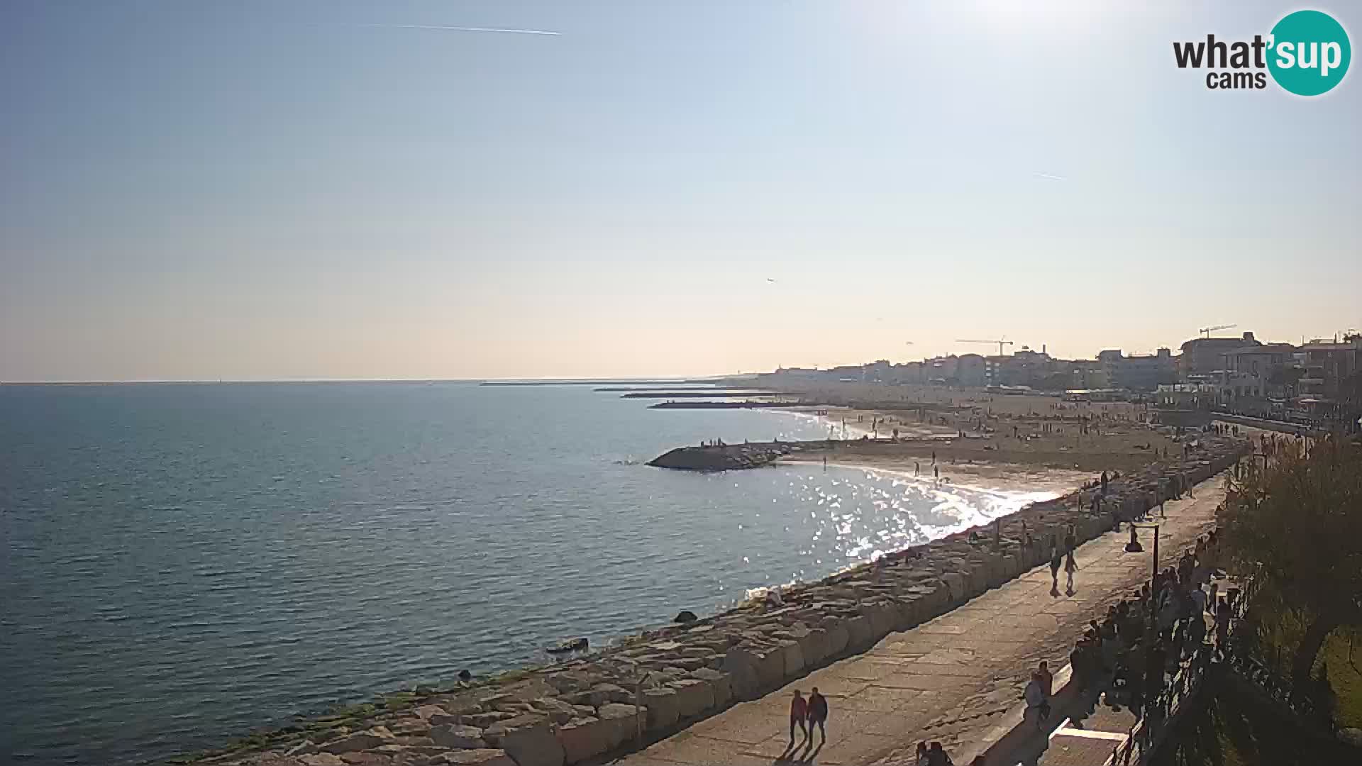 Webcam Caorle Ponente – View from Marinai di Caorle