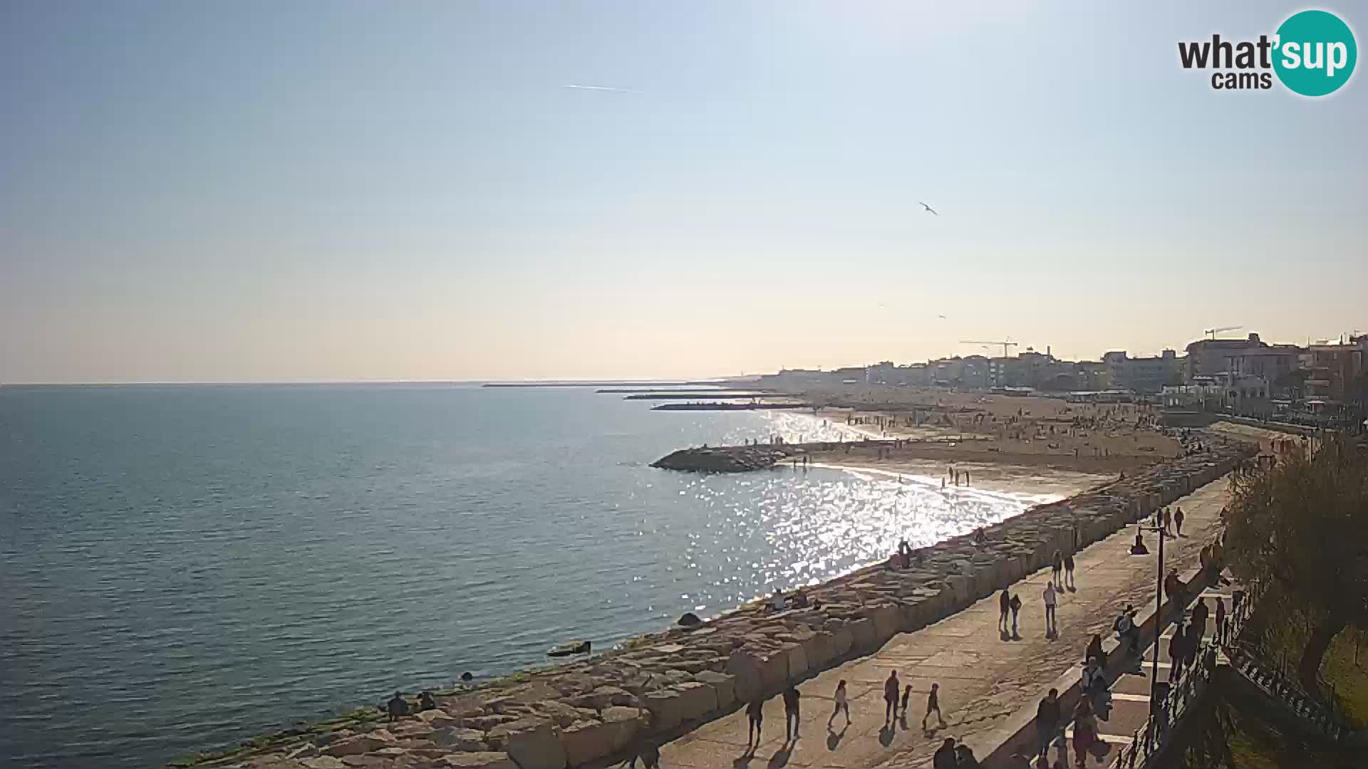 Webcam Caorle Ponente – panorama dall’ASS. Marinai di Caorle