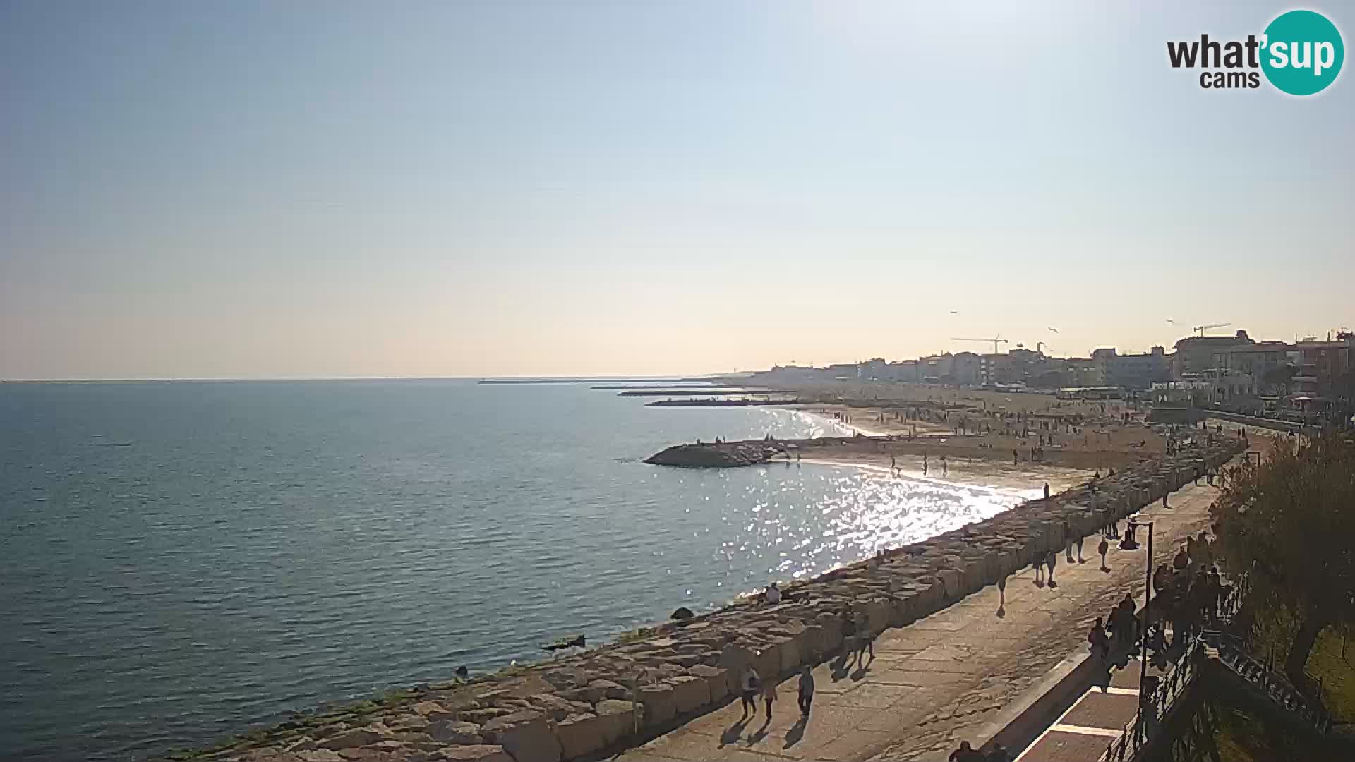 Webcam Caorle Ponente – Vista desde Marinai di Caorle