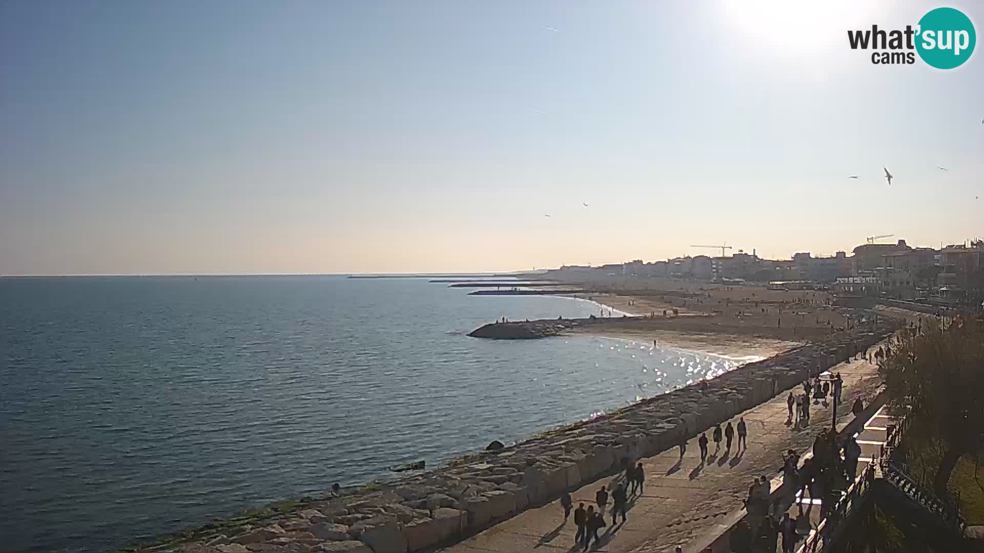 Web kamera Caorle Ponente – pogled sa “Marinai di Caorle”