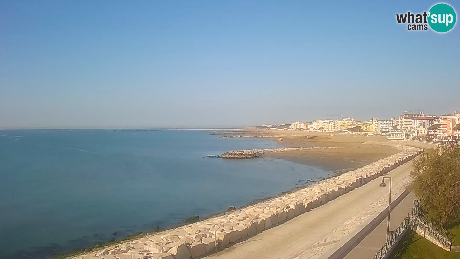 Webcam Caorle Ponente – View from Marinai di Caorle