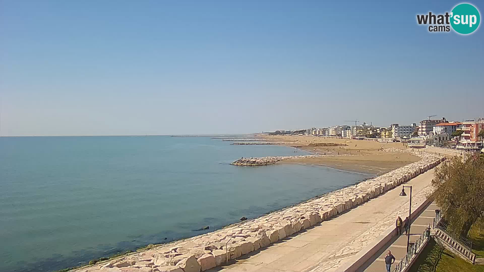Webcam Caorle Ponente – panorama dall’ASS. Marinai di Caorle