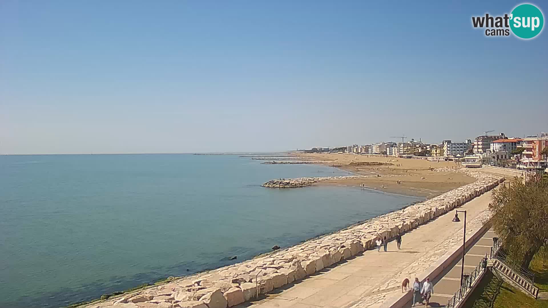 Kamera Caorle Ponente – Pogled iz “Marinai di Caorle”