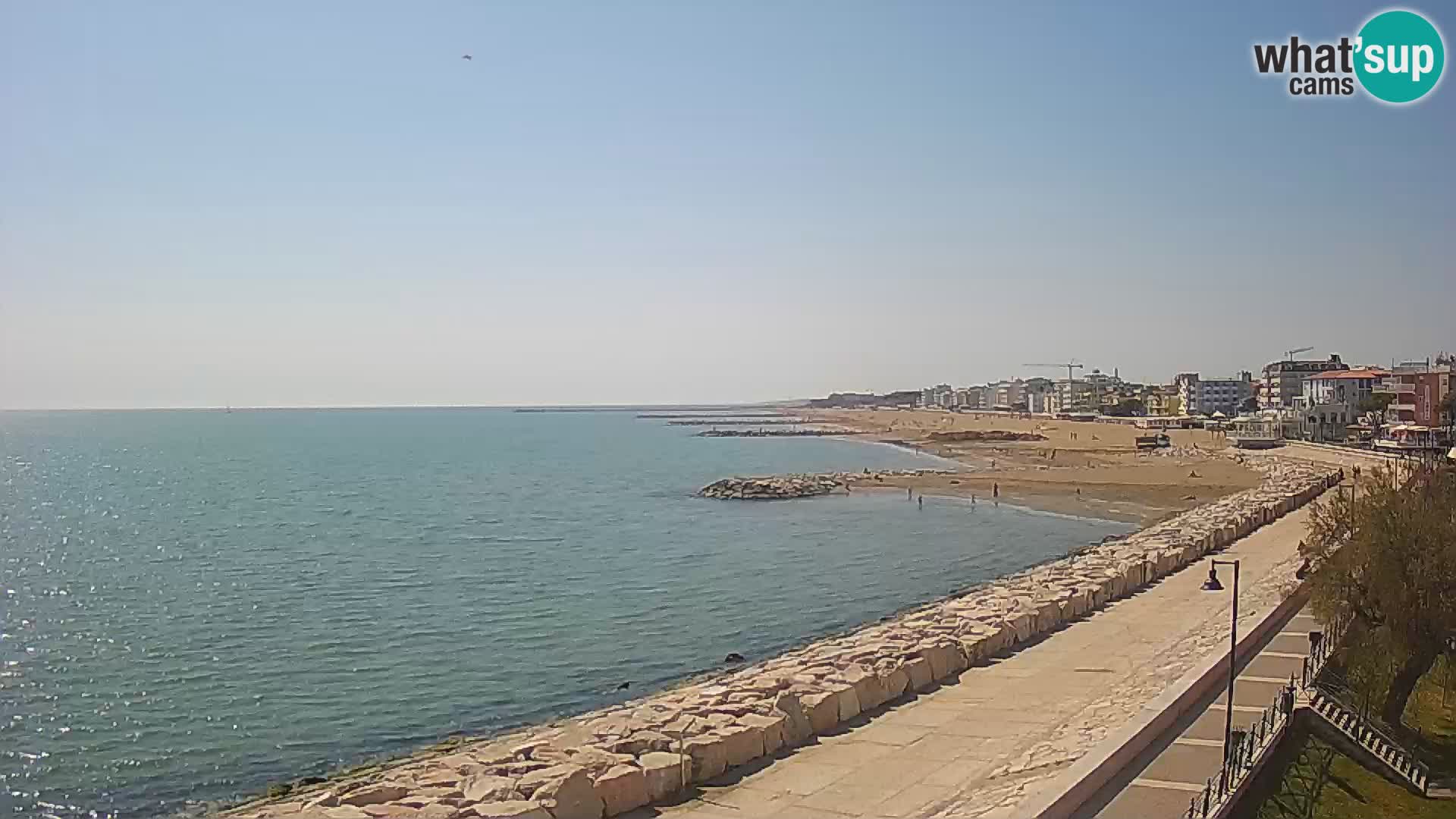 Webcam Caorle Ponente – panorama dall’ASS. Marinai di Caorle