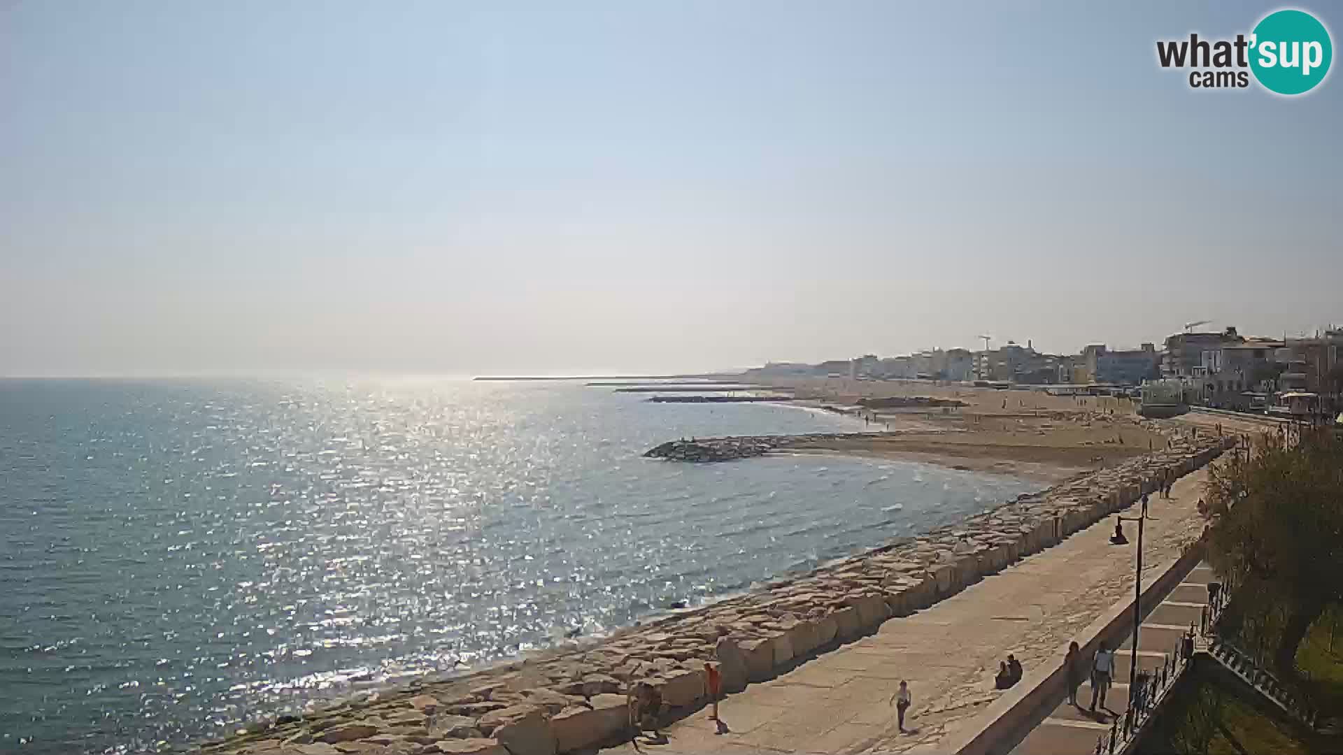 Webcam Caorle Ponente – Vista desde Marinai di Caorle