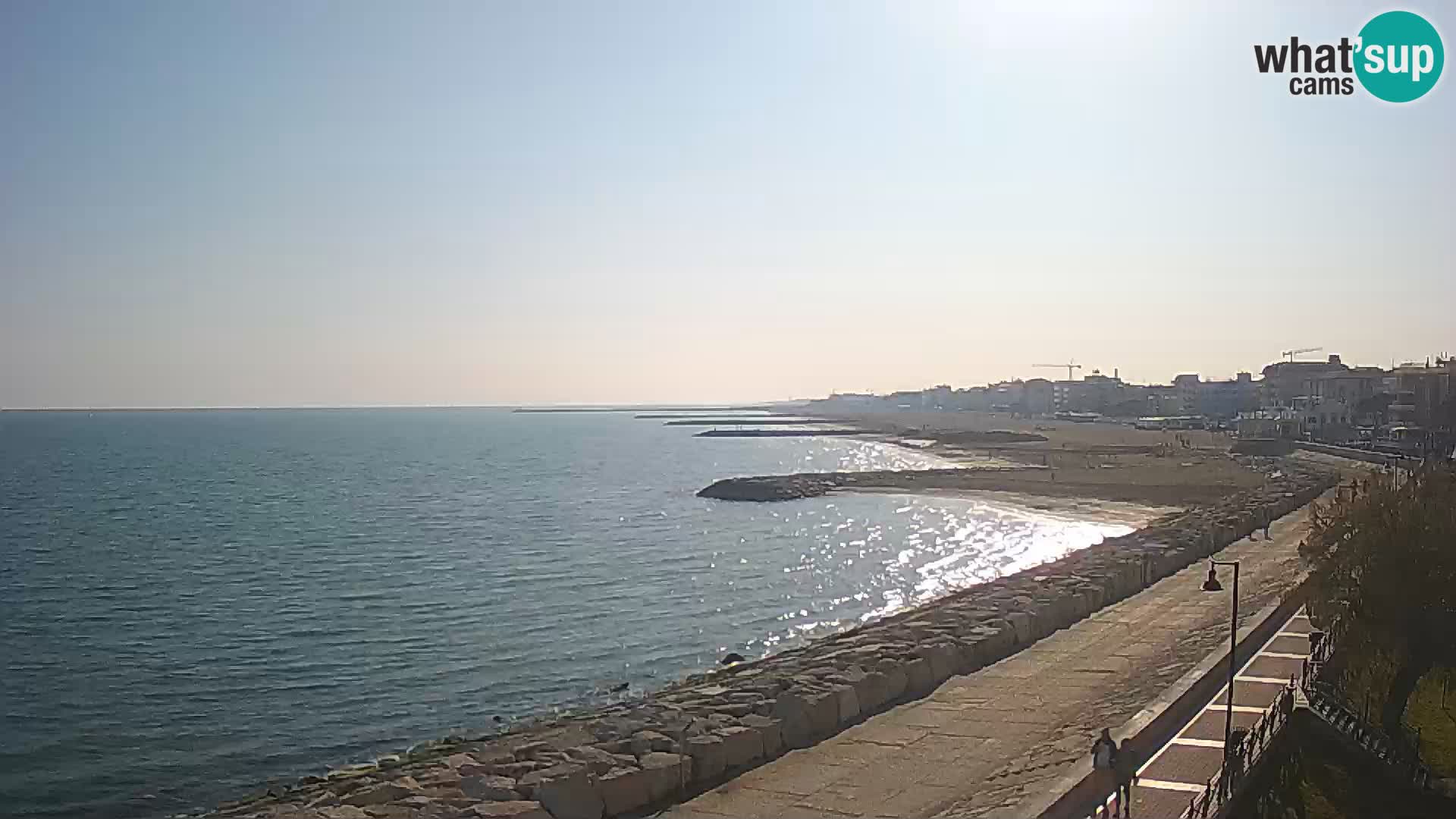 Webcam Caorle Ponente – Vista desde Marinai di Caorle