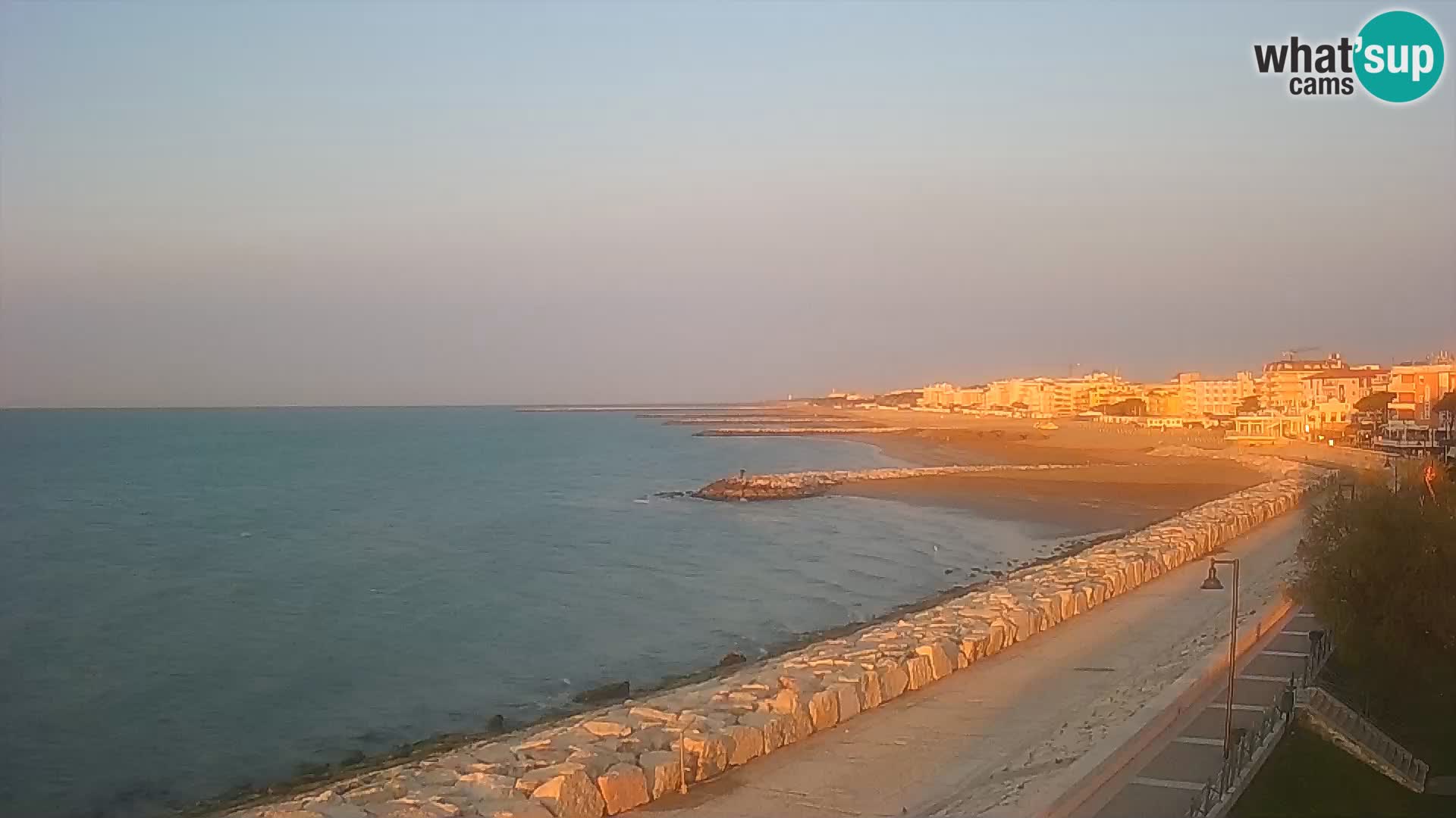 Kamera Caorle Ponente – Pogled iz “Marinai di Caorle”