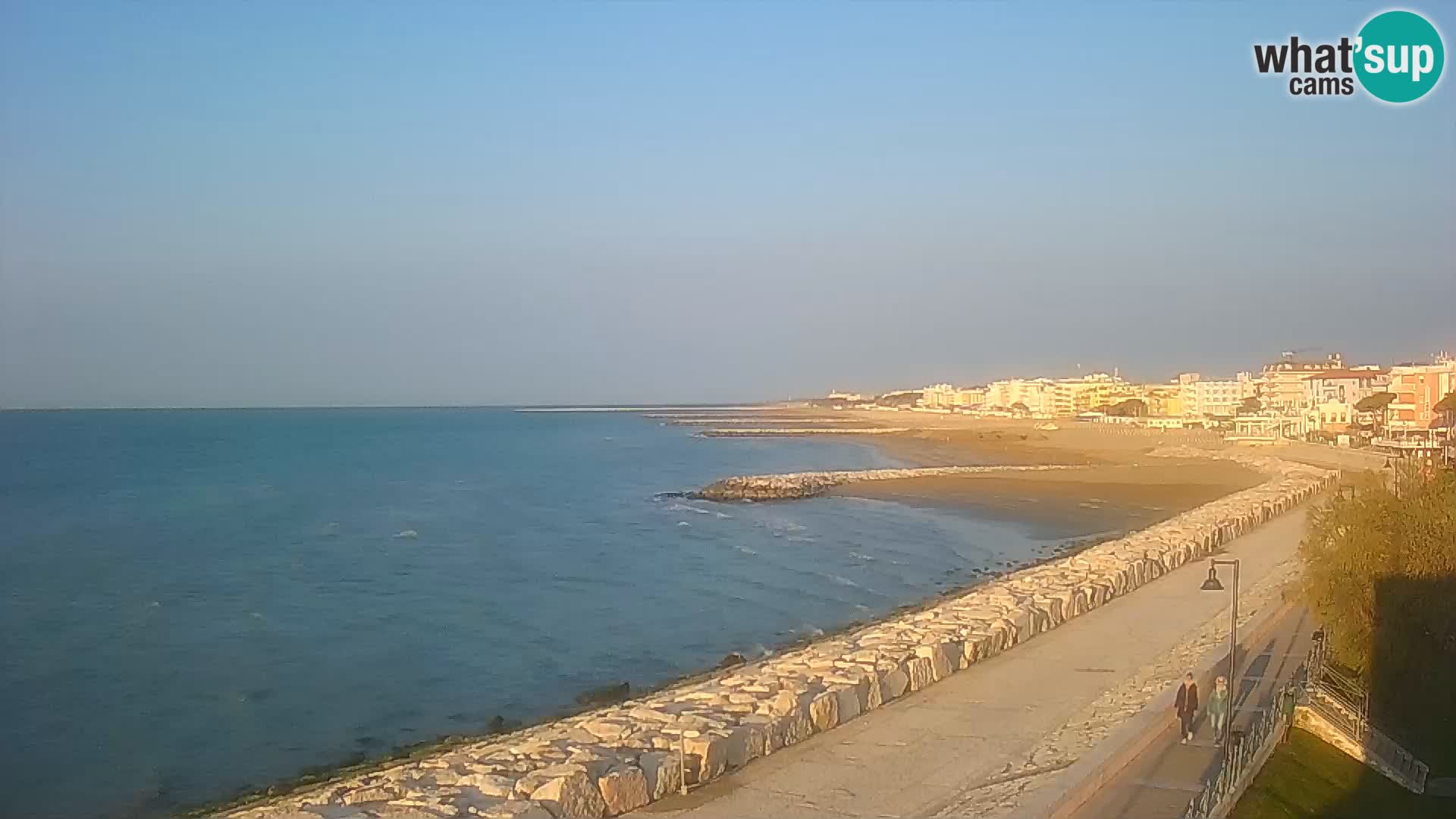 Webcam Caorle Ponente – View from Marinai di Caorle