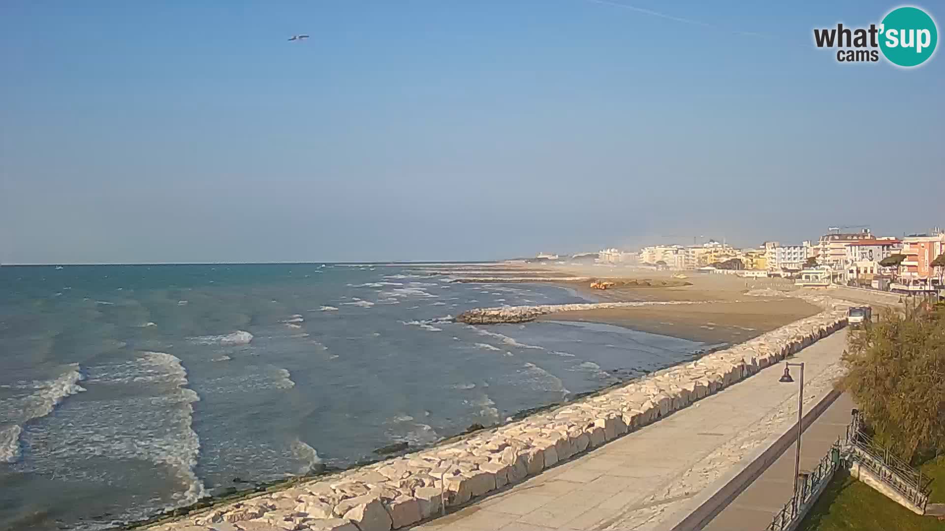Webcam Caorle Ponente – Vista desde Marinai di Caorle