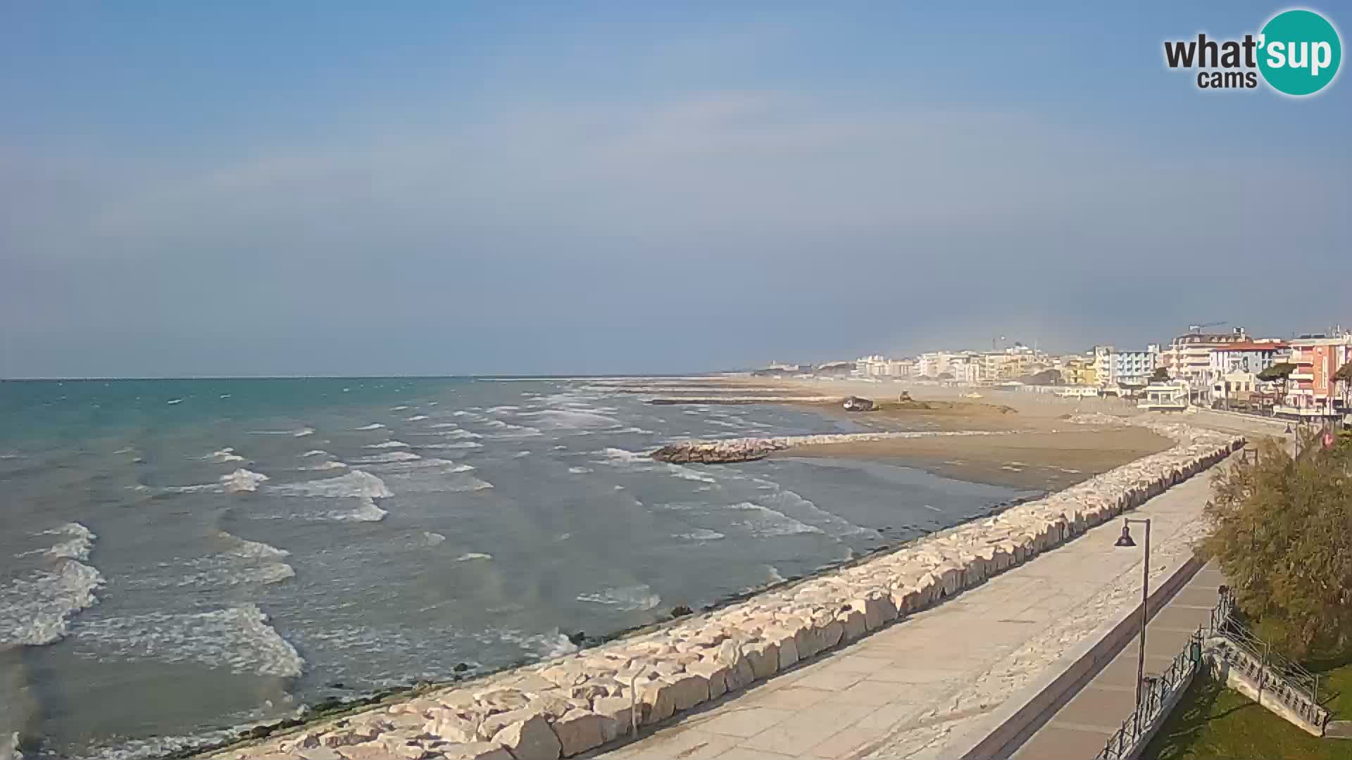 Webcam Caorle Ponente – panorama dall’ASS. Marinai di Caorle