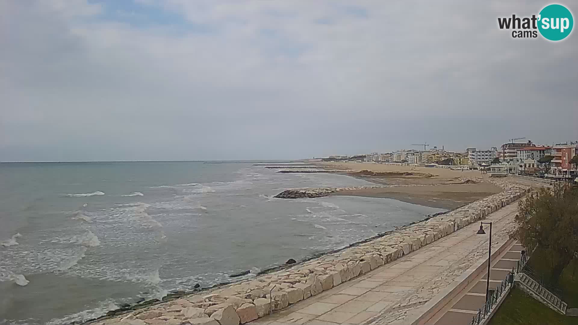 Webcam Caorle Ponente – panorama dall’ASS. Marinai di Caorle