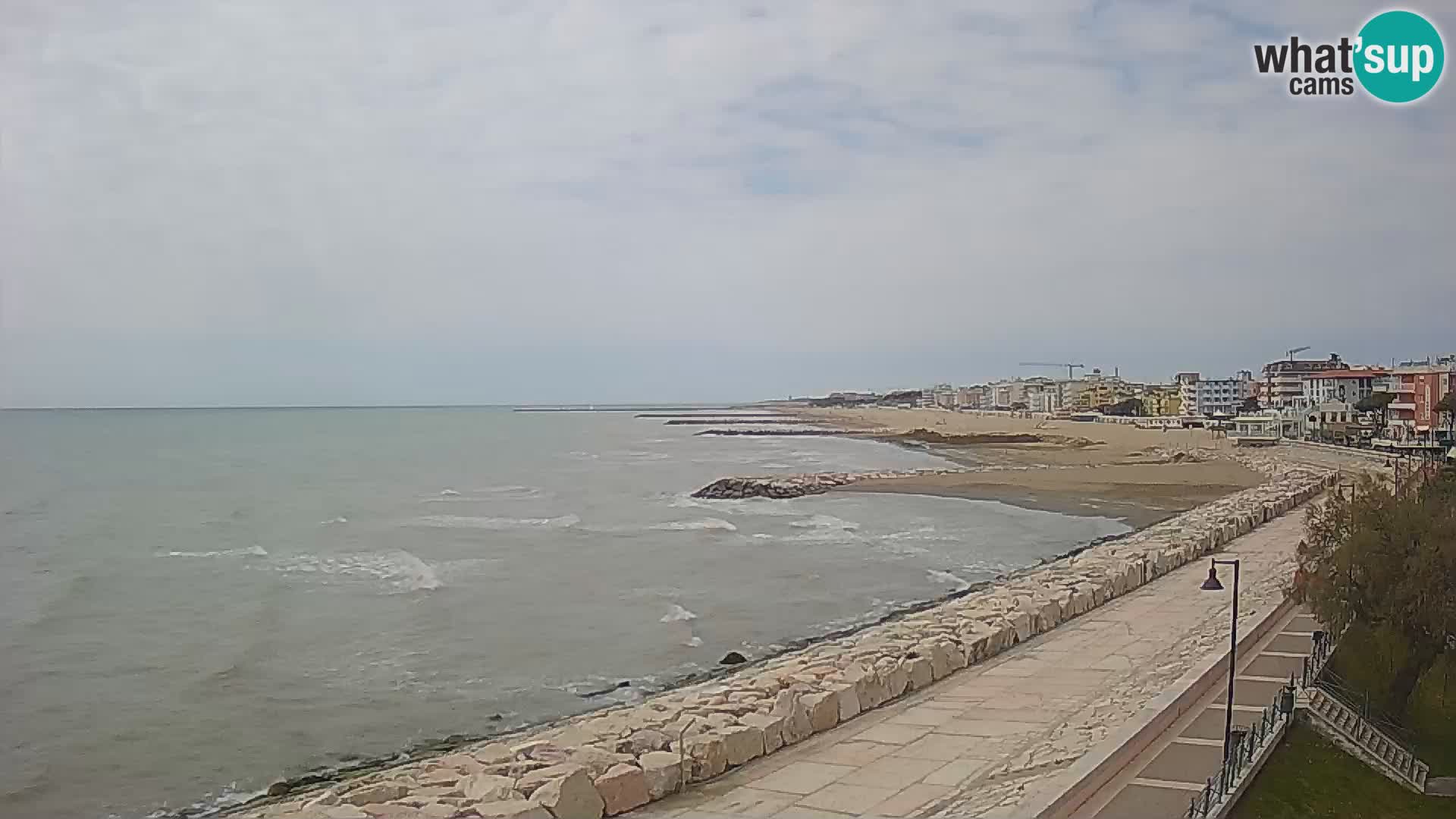 Webcam Caorle Ponente – Vista desde Marinai di Caorle