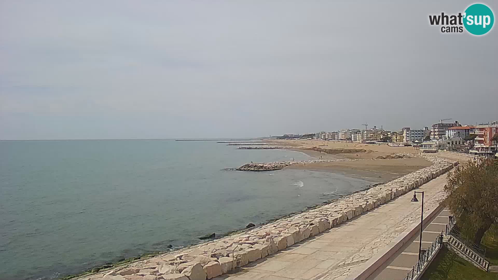 Webcam Caorle Ponente – View from Marinai di Caorle