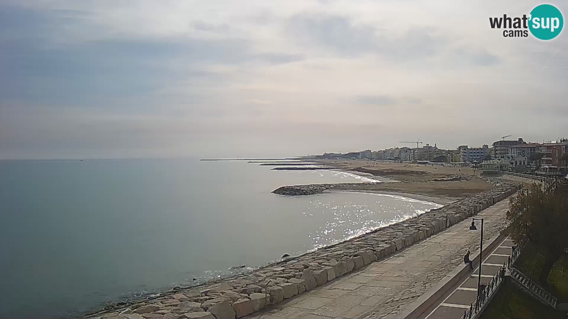 Webcam Caorle Ponente – panorama dall’ASS. Marinai di Caorle