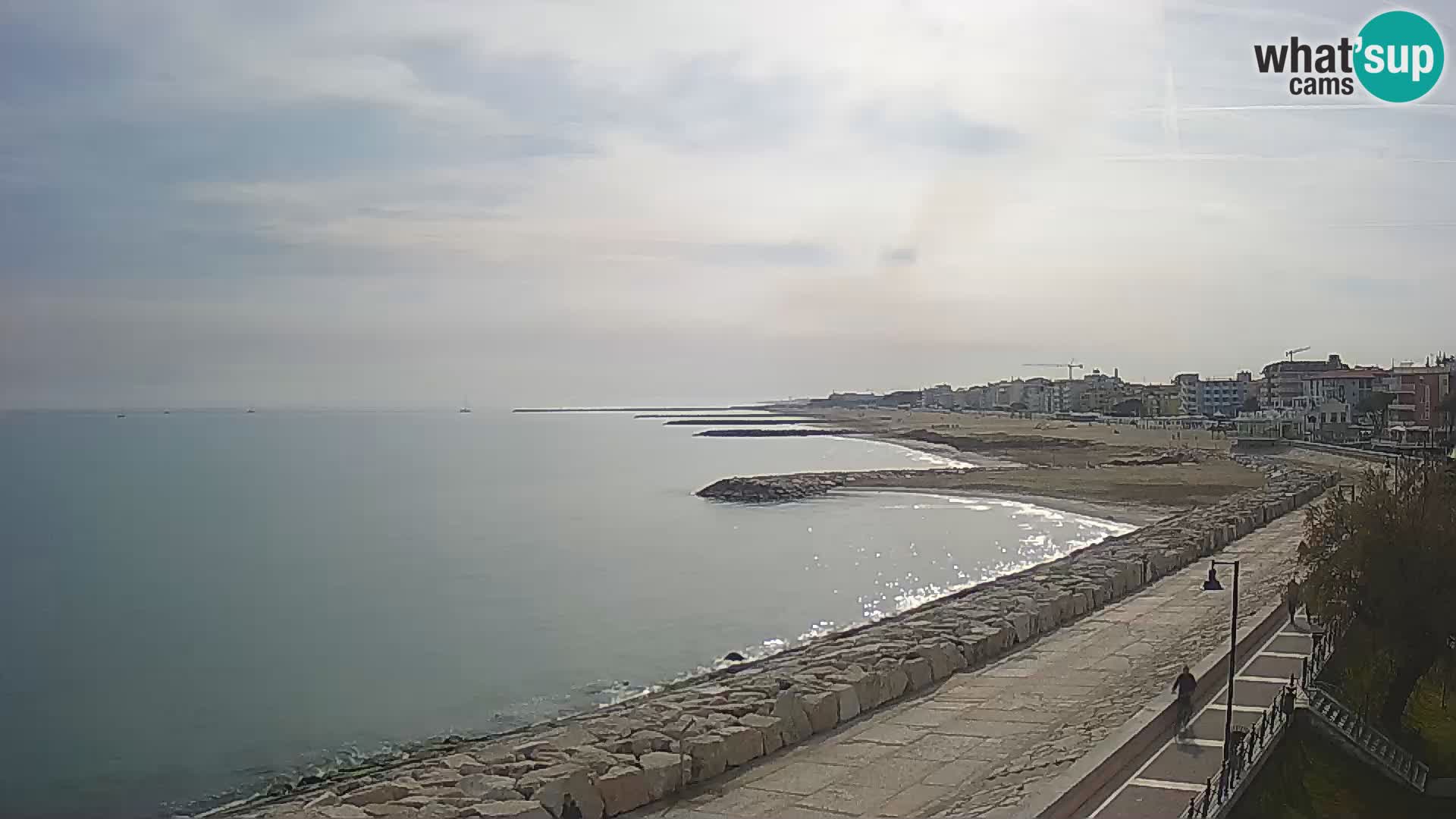 Webcam Caorle Ponente – View from Marinai di Caorle