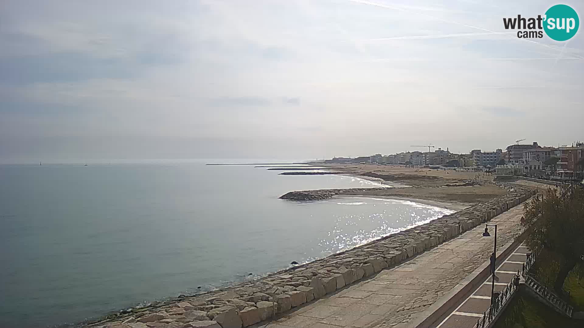Webcam Caorle Ponente – panorama dall’ASS. Marinai di Caorle