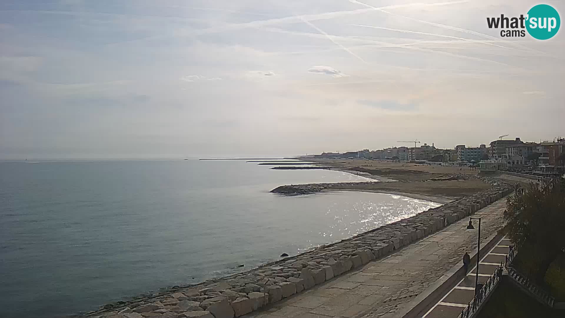 Webcam Caorle Ponente – panorama dall’ASS. Marinai di Caorle
