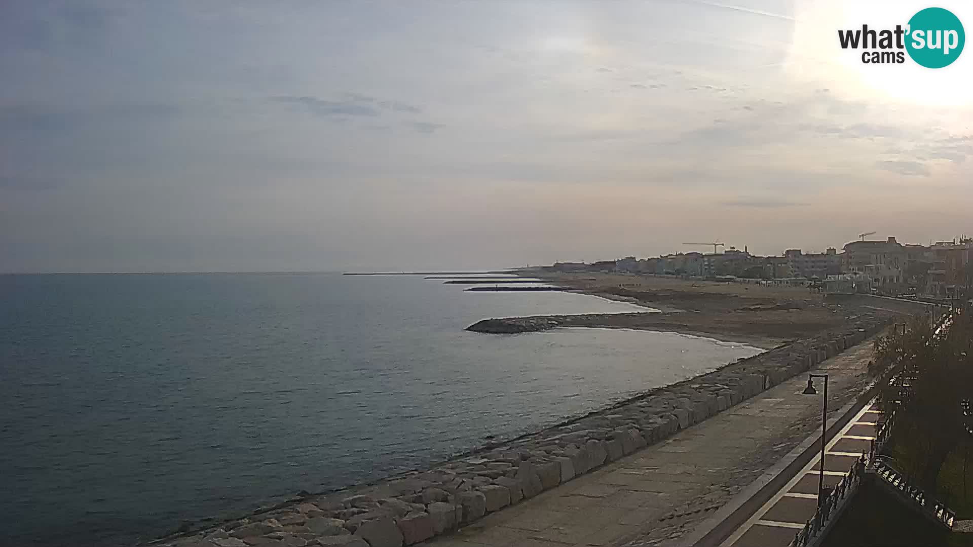 Webcam Caorle Ponente – panorama dall’ASS. Marinai di Caorle