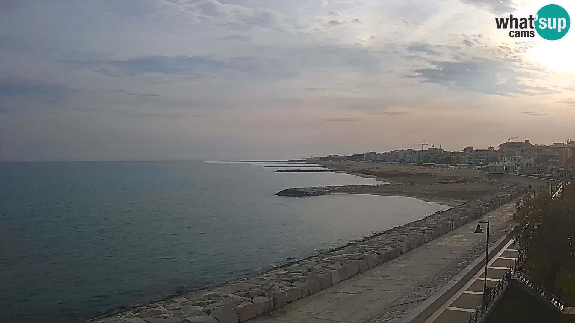 Webcam Caorle Ponente – panorama dall’ASS. Marinai di Caorle